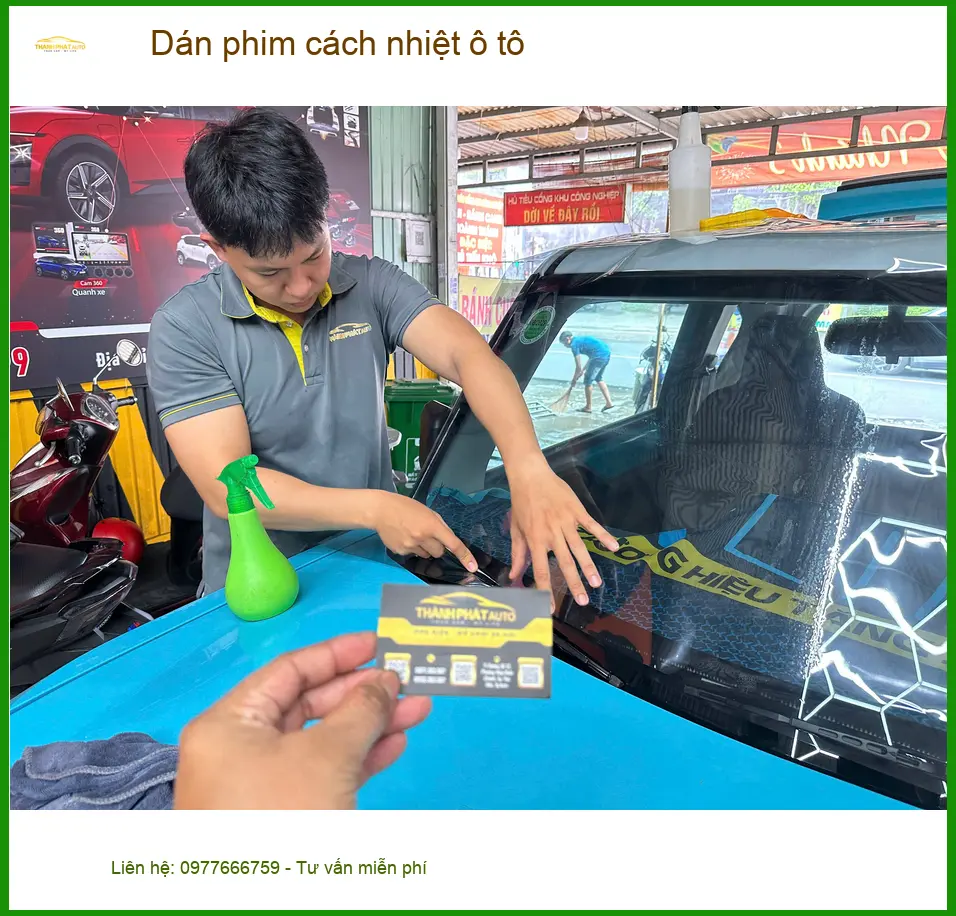 Anh Khôi dán phim cách nhiệt ô tô cho Honda CRV tại Cần Giờ chống nóng và bảo vệ da ảnh thực tế 3