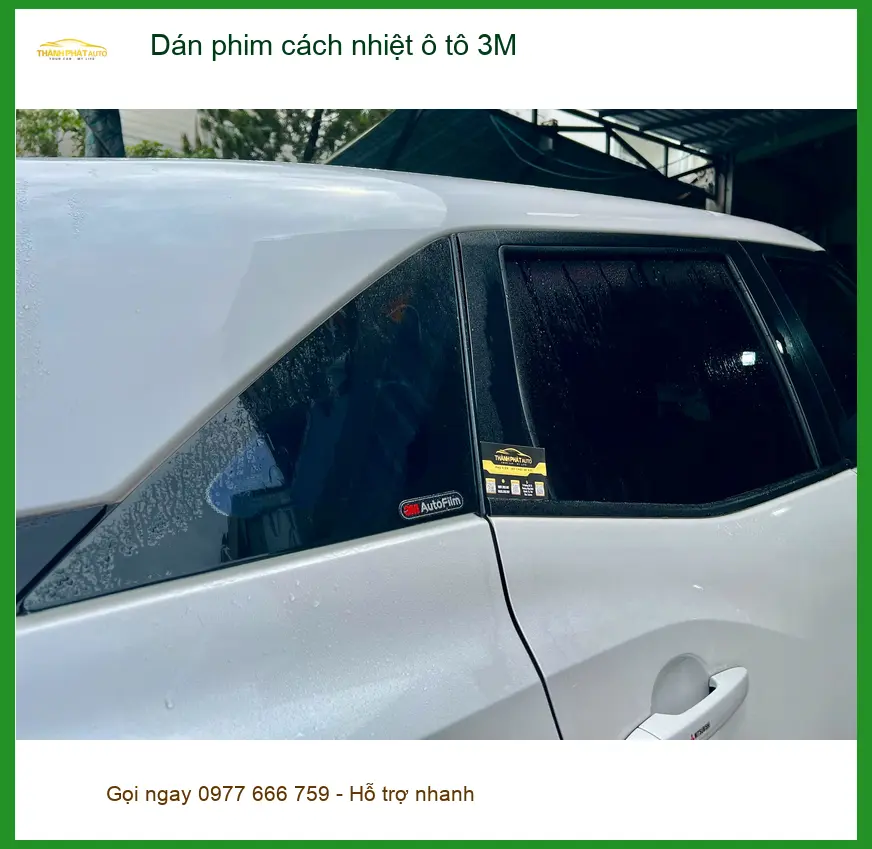 Anh Tùng dán phim cách nhiệt 3M cho Hyundai Accent Quận Thủ Đức chống nóng ảnh thực tế 2