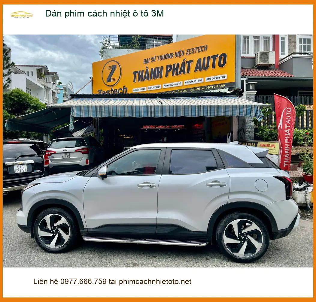 Anh Khải dán phim cách nhiệt ô tô 3M cho Honda CRV tại Quận 12 chống nóng hiệu quả ảnh thực tế 4