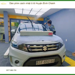 Trung Tâm Dán Phim Cách Nhiệt Ô Tô Huyện Bình Chánh - Thi Công Chuyên Nghiệp