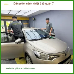 Địa Chỉ Dán Phim Cách Nhiệt Ô Tô tại quận 7 - Thi Công Chuyên Nghiệp