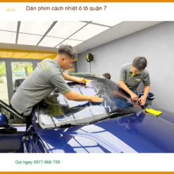 Alternative view of Địa Chỉ Dán Phim Cách Nhiệt Ô Tô tại quận 7 - Thi Công Chuyên Nghiệp