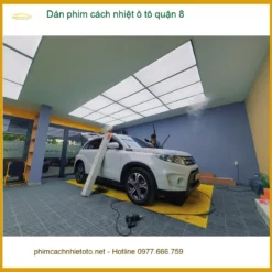 Trung Tâm Dán Phim Cách Nhiệt Ô Tô tại Quận 8 - Thi Công Chuyên Nghiệp