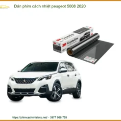 Dán Phim Cách Nhiệt Peugeot 5008 2020 - Trung Tâm Thi Công Chính Hãng TPHCM