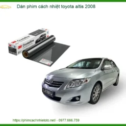 Dán Phim Cách Nhiệt Toyota Altis 2008 - Địa Chỉ Lắp Đặt Chính Hãng TPHCM
