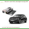 Dán Phim Cách Nhiệt Volkswagen Touareg 2025 - Trung Tâm Lắp Đặt Uy Tín TPHCM