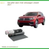 Dán phim cách nhiệt Volkswagen Vilorant 2021 - Địa Chỉ Lắp Đặt Uy Tín TPHCM