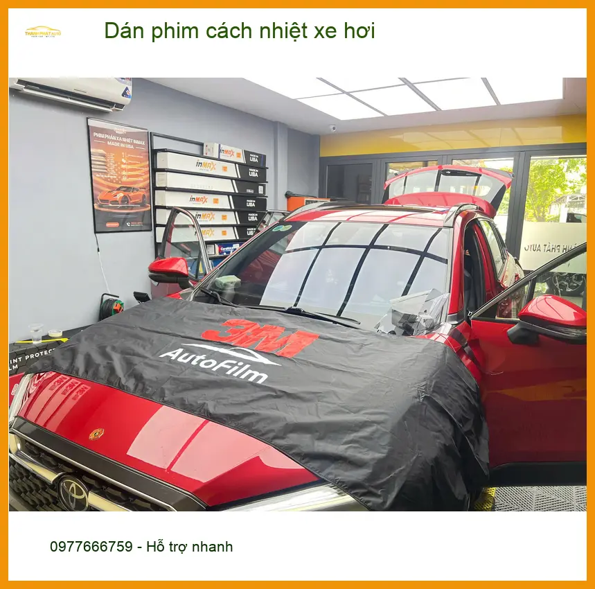 Anh Kiên dán phim cách nhiệt xe hơi Creta tại Quận 9 chống nóng mùa hè ảnh thực tế 2