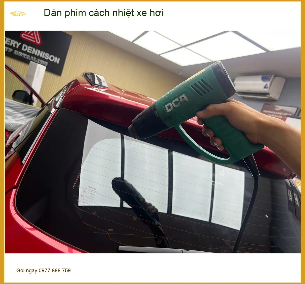 Anh Kiên dán phim cách nhiệt xe hơi Creta tại Quận 9 chống nóng mùa hè ảnh thực tế 3