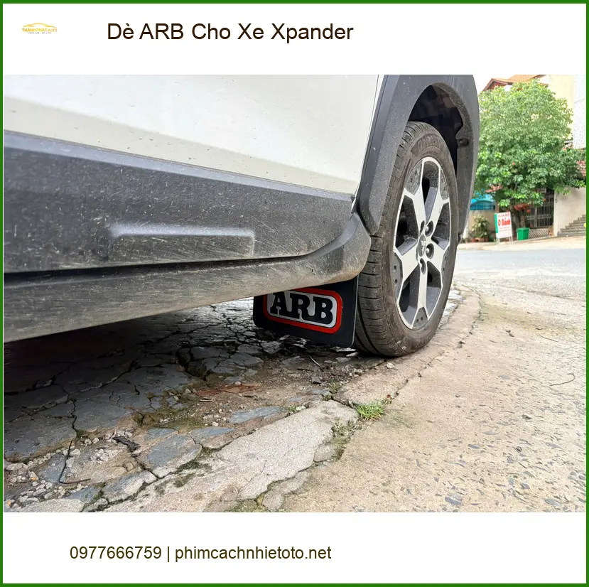 Anh Quang lắp Dè ARB cho Xpander Quận Bình Thạnh để bảo vệ gầm xe khỏi bùn đất ảnh thực tế 3