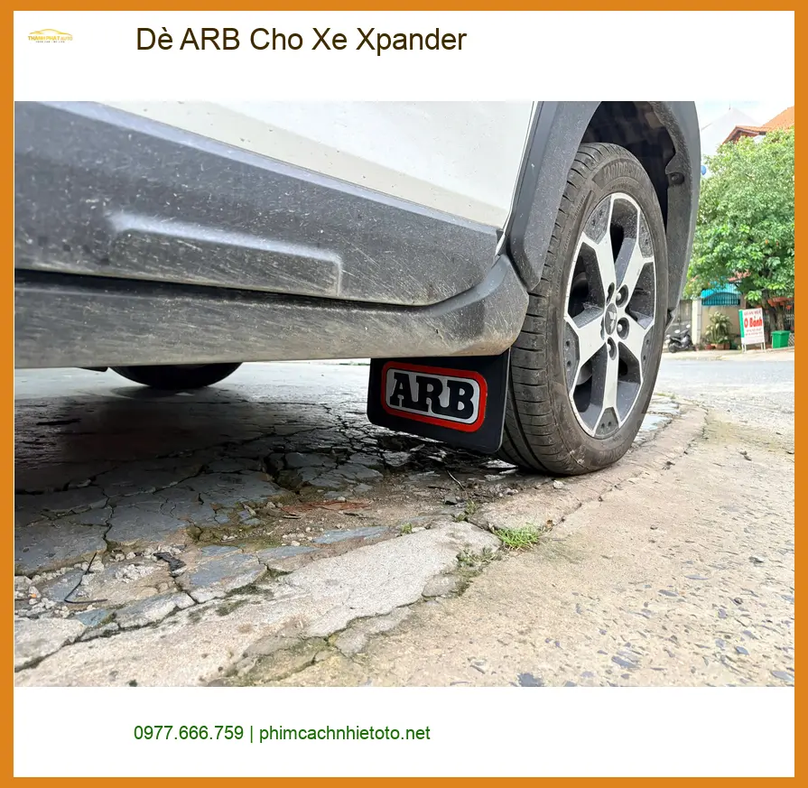 Anh Quang lắp Dè ARB cho Xpander Quận Bình Thạnh để bảo vệ gầm xe khỏi bùn đất ảnh thực tế 4