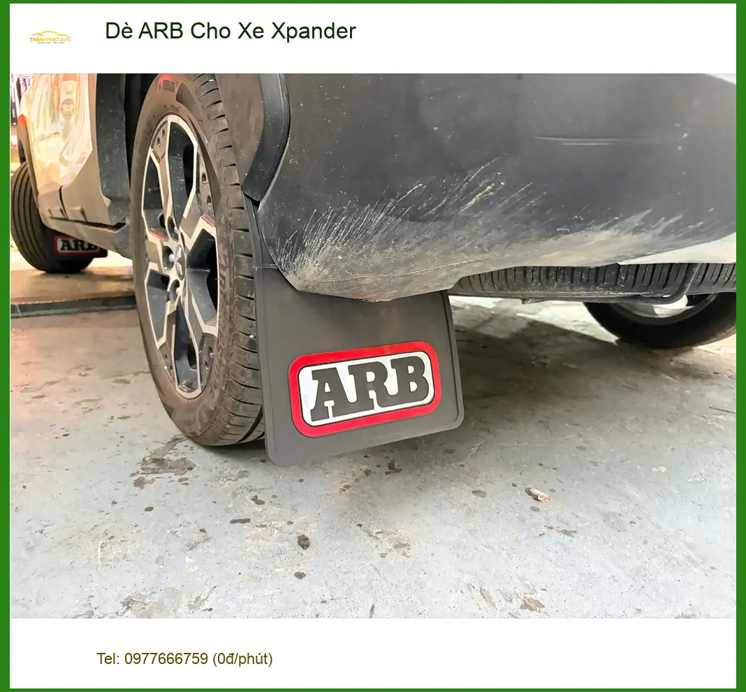 Anh Khải gắn Dè ARB cho Xpander tại Quận 10, tăng độ bền và thẩm mỹ