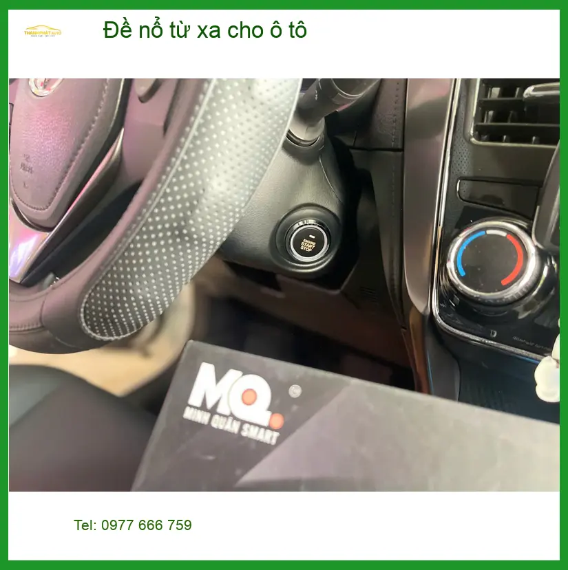 Anh Tùng lắp Đề nổ từ xa cho Mazda 3 Quận 9 để xe luôn mát mẻ