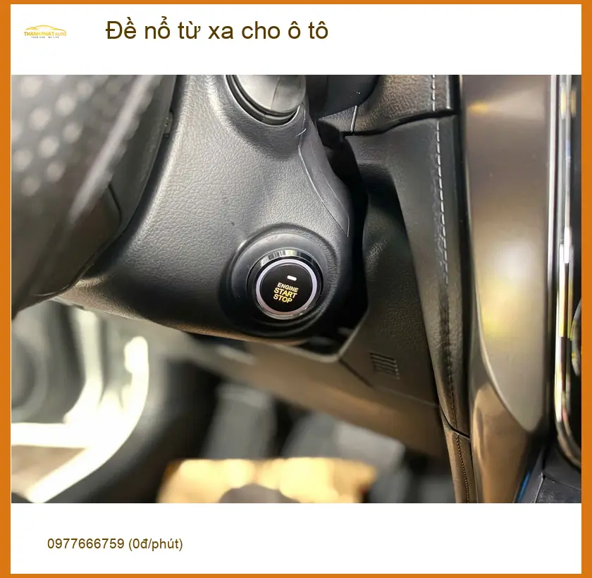 Anh Tùng lắp đề nổ từ xa cho Toyota Camry ở Quận 1 tiện lợi