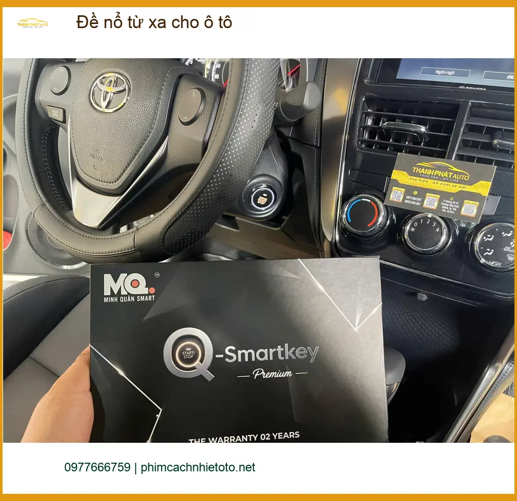 Anh Tùng lắp đề nổ từ xa cho Toyota Camry ở Quận 1 tiện lợi ảnh thực tế 3