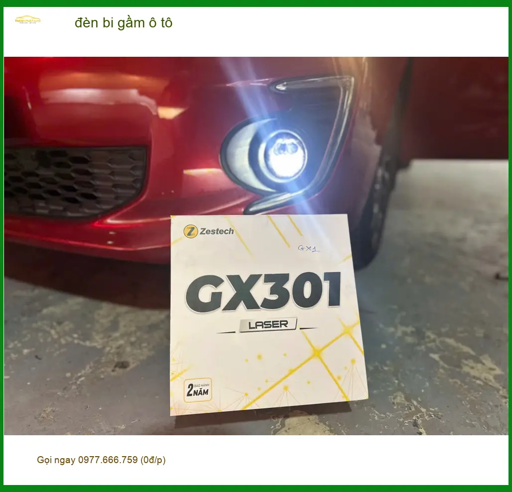 Anh Khải lắp đèn bi gầm ô tô Toyota Cross tại Quận 2 để cải thiện tầm nhìn ảnh thực tế 2