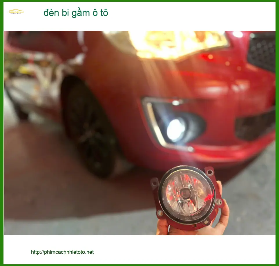 Anh Khải lắp đèn bi gầm ô tô Toyota Cross tại Quận 2 để cải thiện tầm nhìn ảnh thực tế 3