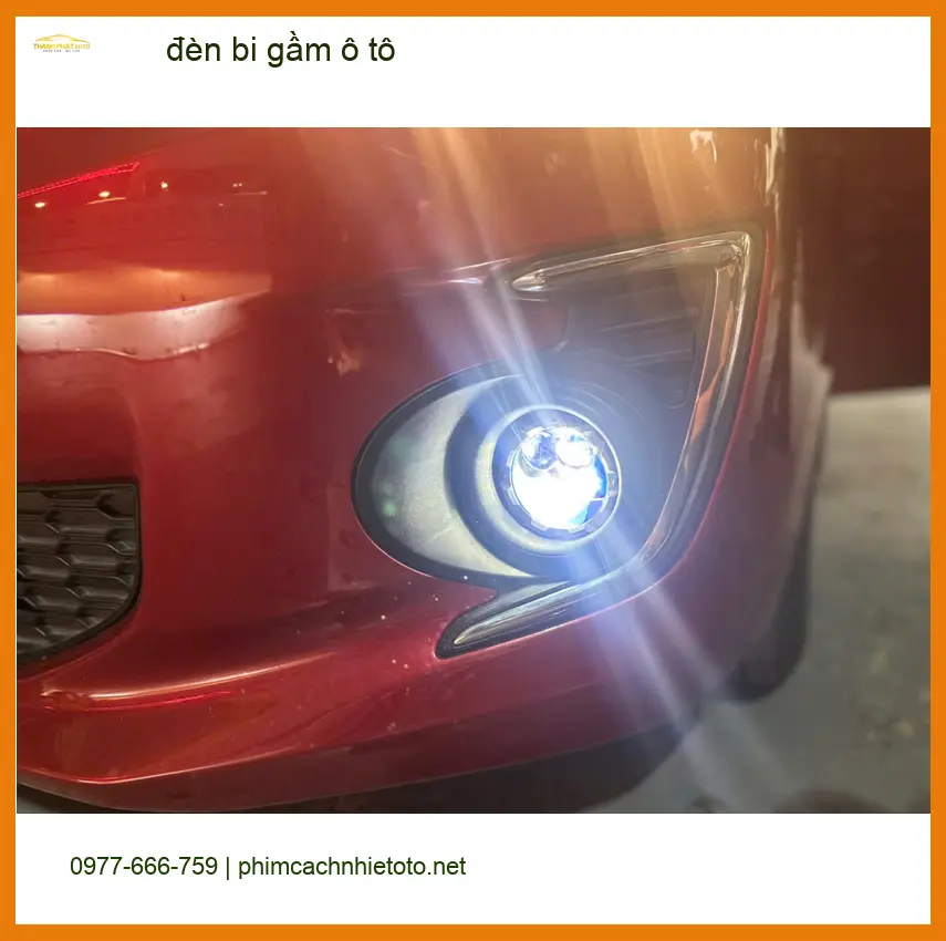 Anh Khải lắp đèn bi gầm ô tô Toyota Cross tại Quận 2 để cải thiện tầm nhìn ảnh thực tế 4