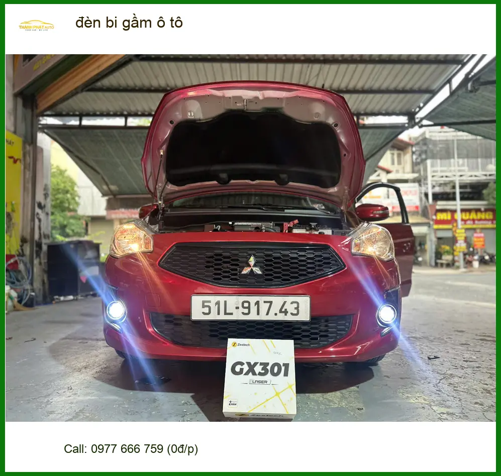 Anh Lộc lắp đèn bi gầm ô tô cho Toyota Veloz Cross tại Hóc Môn ảnh thực tế 2