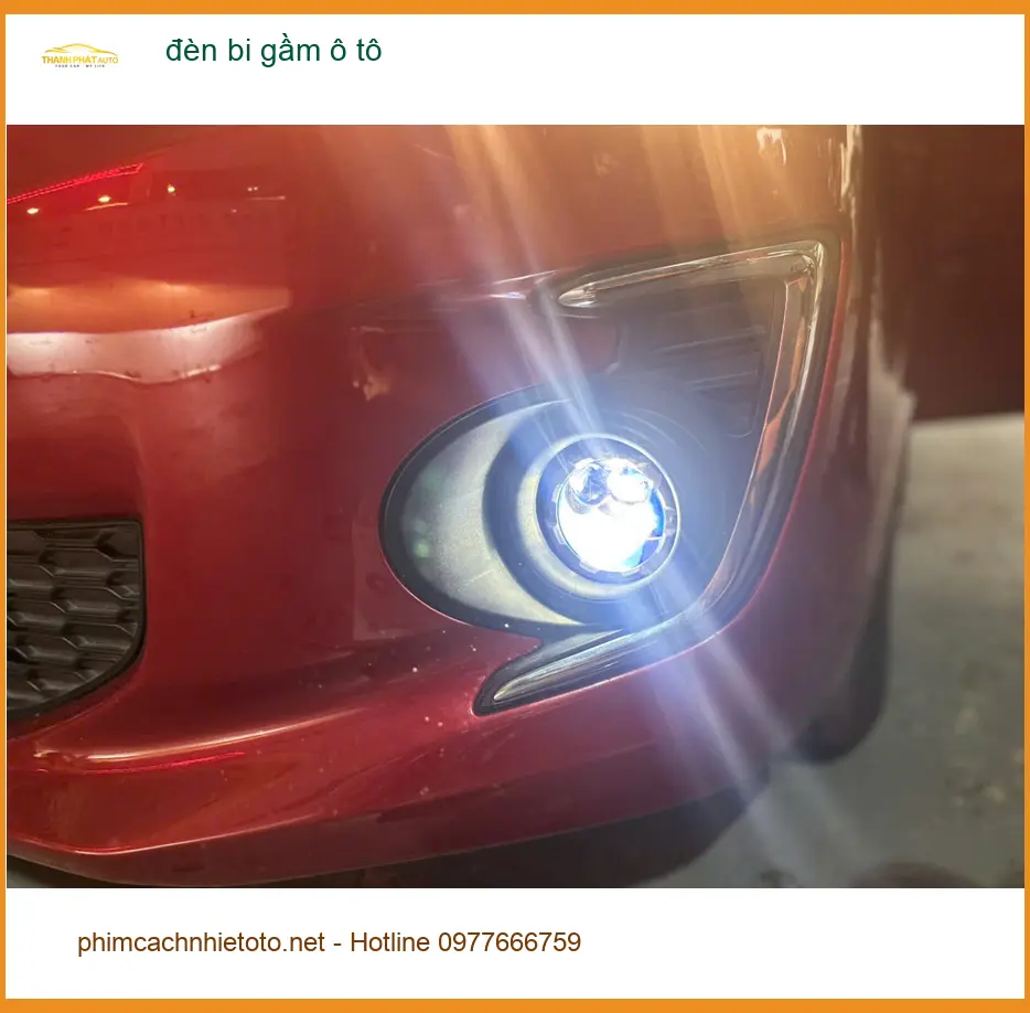 Anh Lộc lắp đèn bi gầm ô tô cho Toyota Veloz Cross tại Hóc Môn ảnh thực tế 3