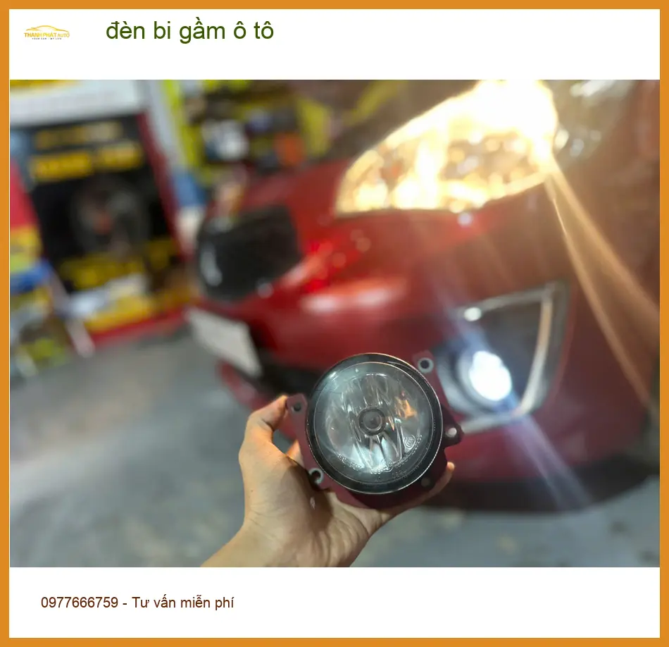 Anh Hưng độ đèn bi gầm Hyundai Creta tại Quận Tân Phú vì đèn zin quá yếu ảnh thực tế 4