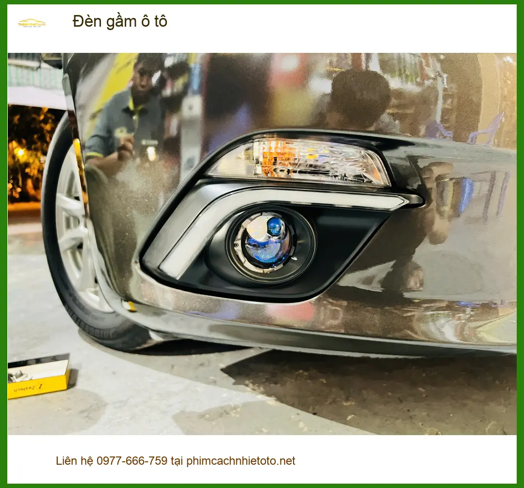 Chú Phiên nâng cấp đèn gầm ô tô Suzuki Swift tại Quận 1 vì thiếu sáng ảnh thực tế 3