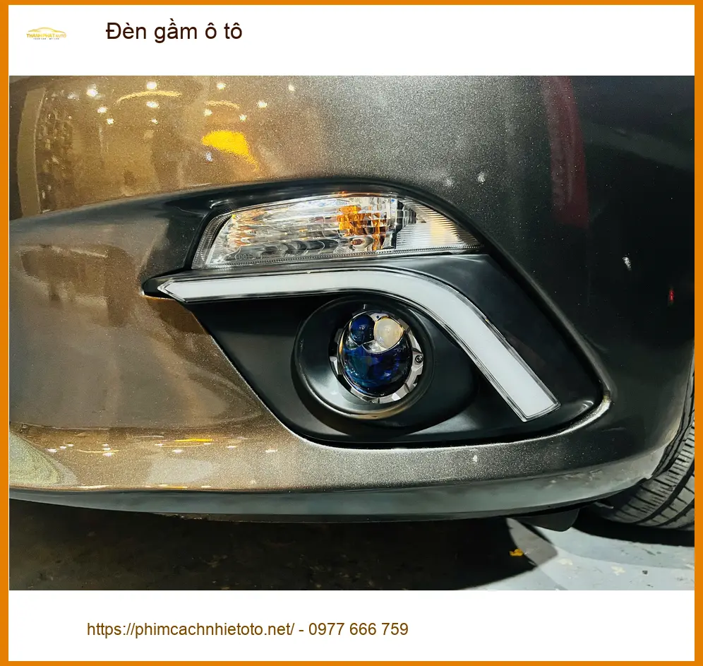 Chú Phiên nâng cấp đèn gầm ô tô Suzuki Swift tại Quận 1 vì thiếu sáng ảnh thực tế 4