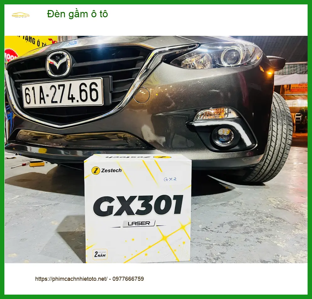 Chú Phiên nâng cấp đèn gầm ô tô Suzuki Swift tại Quận 1 vì thiếu sáng ảnh thực tế 5