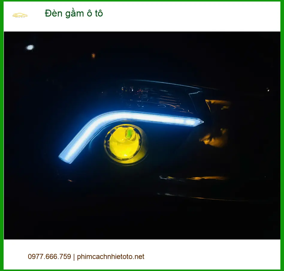 Anh Minh độ đèn gầm ô tô Mazda CX-5 tại Quận 5 vì đèn zin yếu sáng ảnh thực tế 2