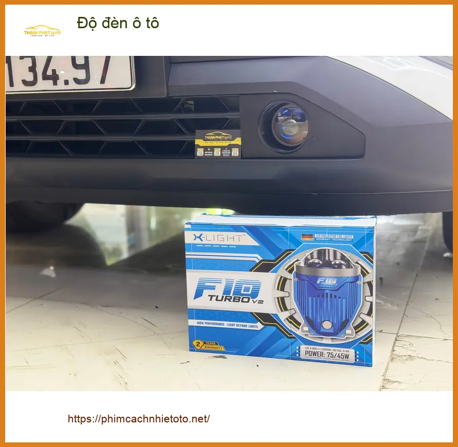 Anh Tuấn Kiệt độ đèn ô tô cho Honda CR-V tại Thủ Đức vì đèn zin quá tối khi đi đêm ảnh thực tế 2