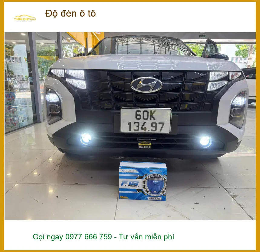 Anh Tuấn Kiệt độ đèn ô tô cho Honda CR-V tại Thủ Đức vì đèn zin quá tối khi đi đêm ảnh thực tế 4