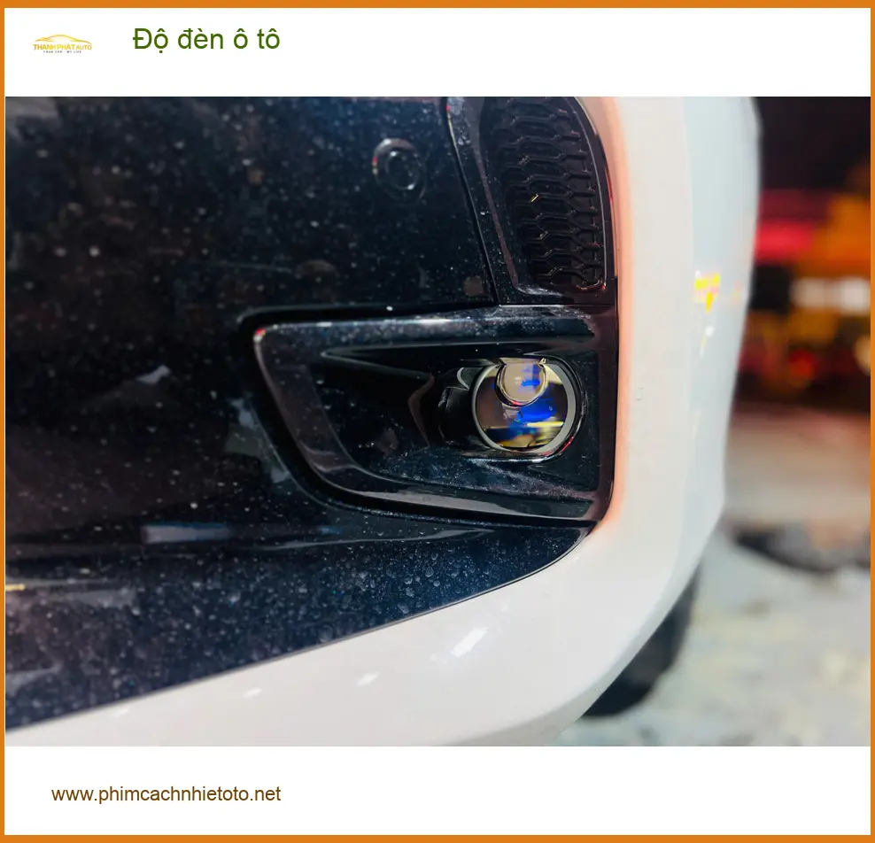 Chú Đạt độ đèn ô tô cho Suzuki XL7 để lái xe an toàn hơn ở Bình Chánh ảnh thực tế 4