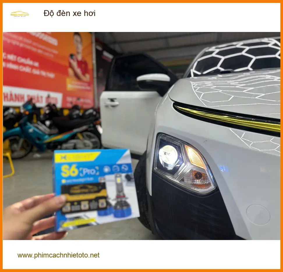 Anh Khôi độ đèn xe hơi Mazda CX-5 tăng sáng an toàn khi đi đêm tại Quận 9