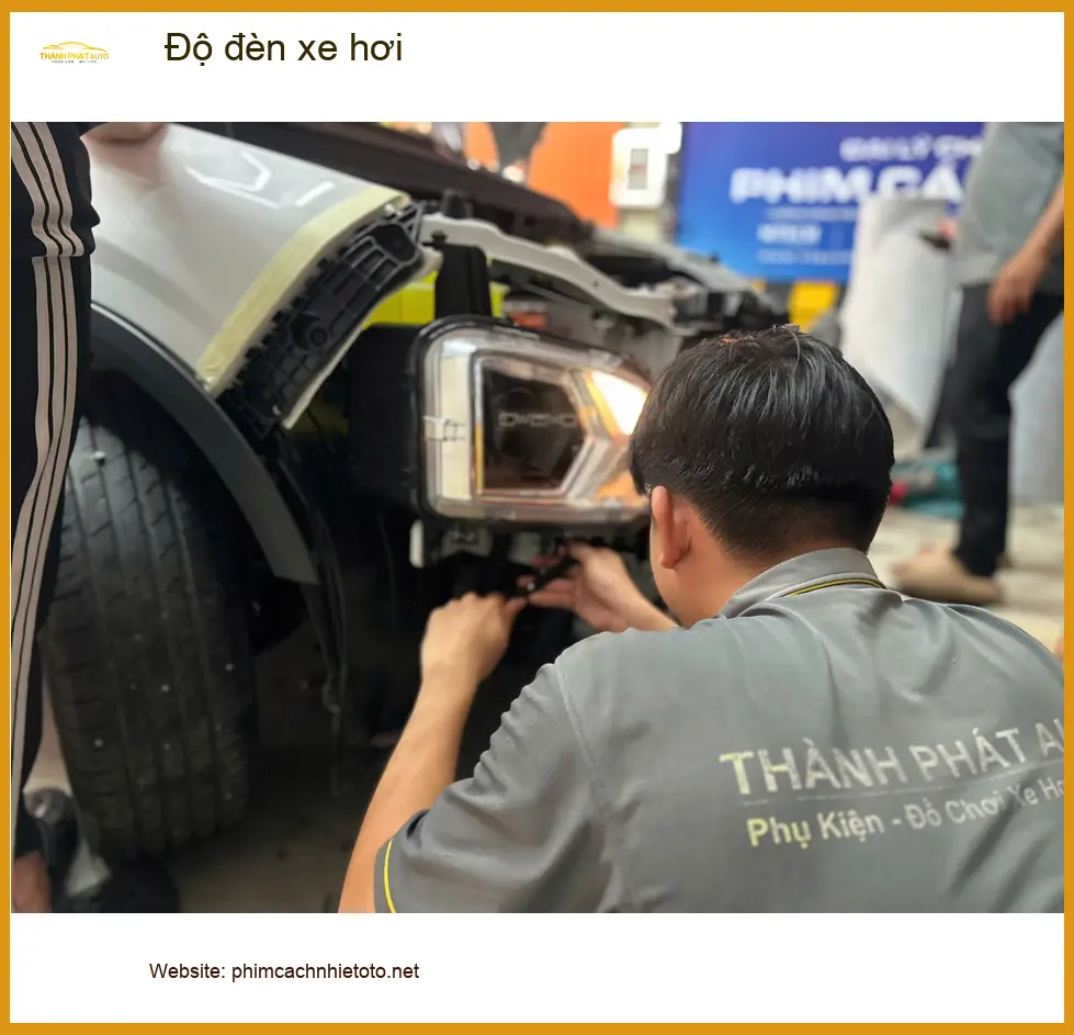 Anh Khôi độ đèn xe hơi Mazda CX-5 tăng sáng an toàn khi đi đêm tại Quận 9 ảnh thực tế 2