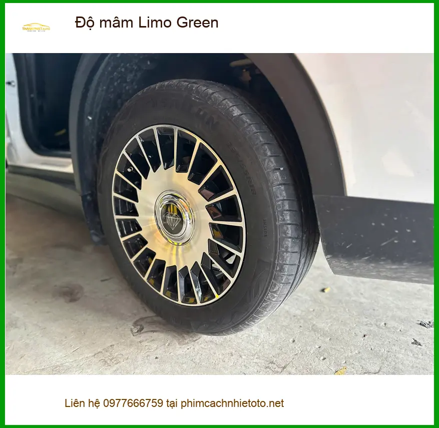 Chú Hùng độ mâm Limo Green cho Honda CRV tại Quận 6 muốn xe nổi bật ảnh thực tế 2