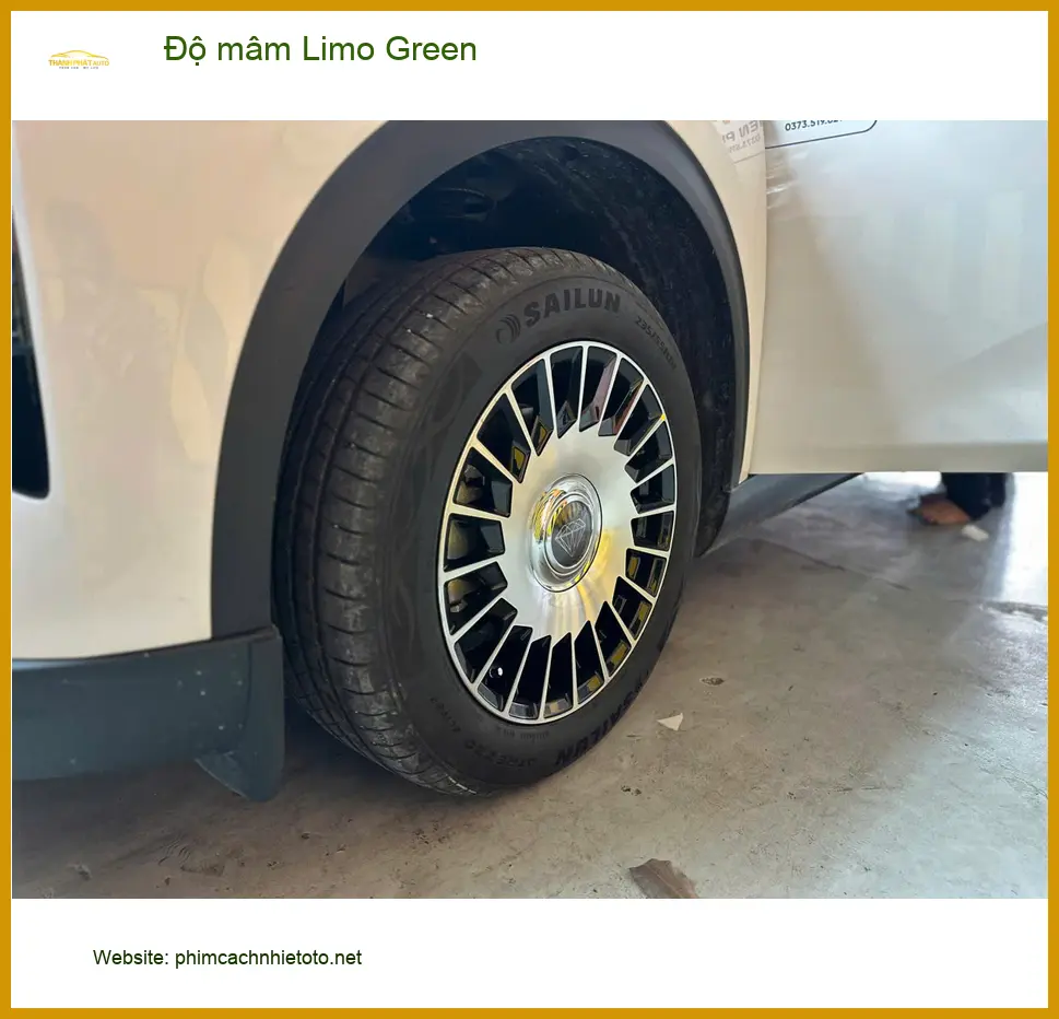 Chú Hùng độ mâm Limo Green cho Honda CRV tại Quận 6 muốn xe nổi bật ảnh thực tế 4