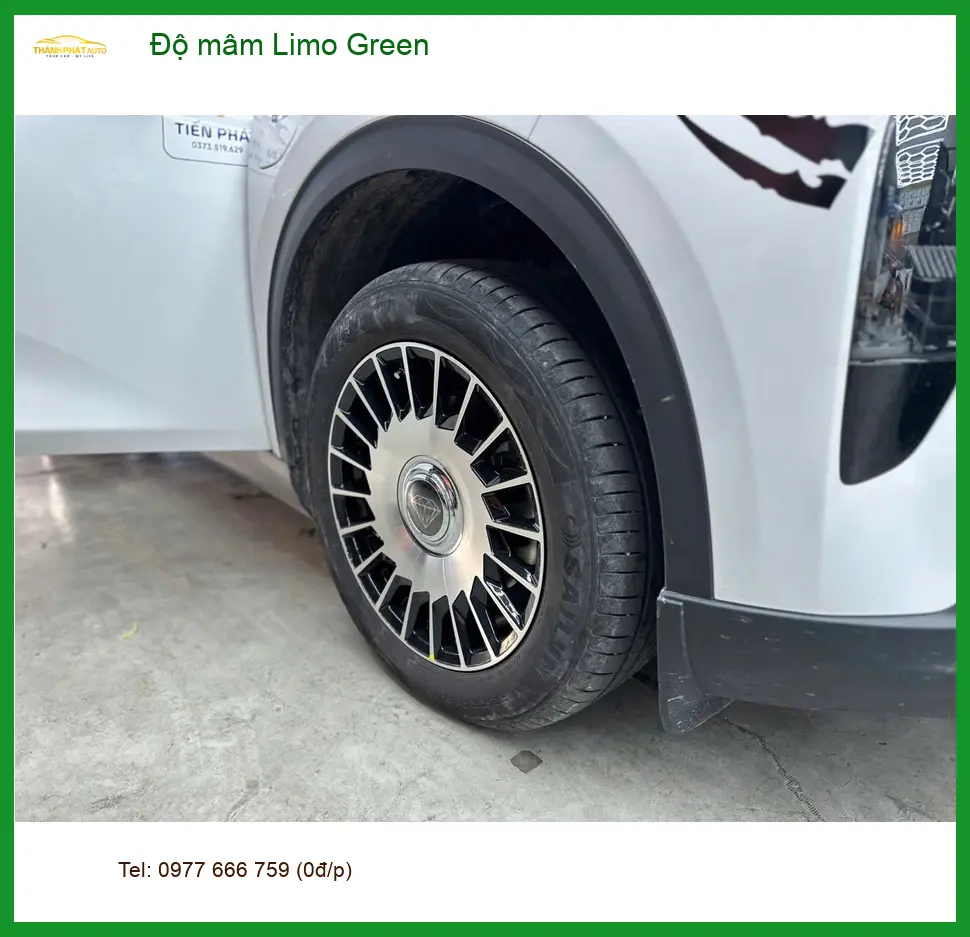 Anh Trường độ mâm Limo Green cho Mazda 3 tại Quận 8 để xe có diện mạo thể thao hơn