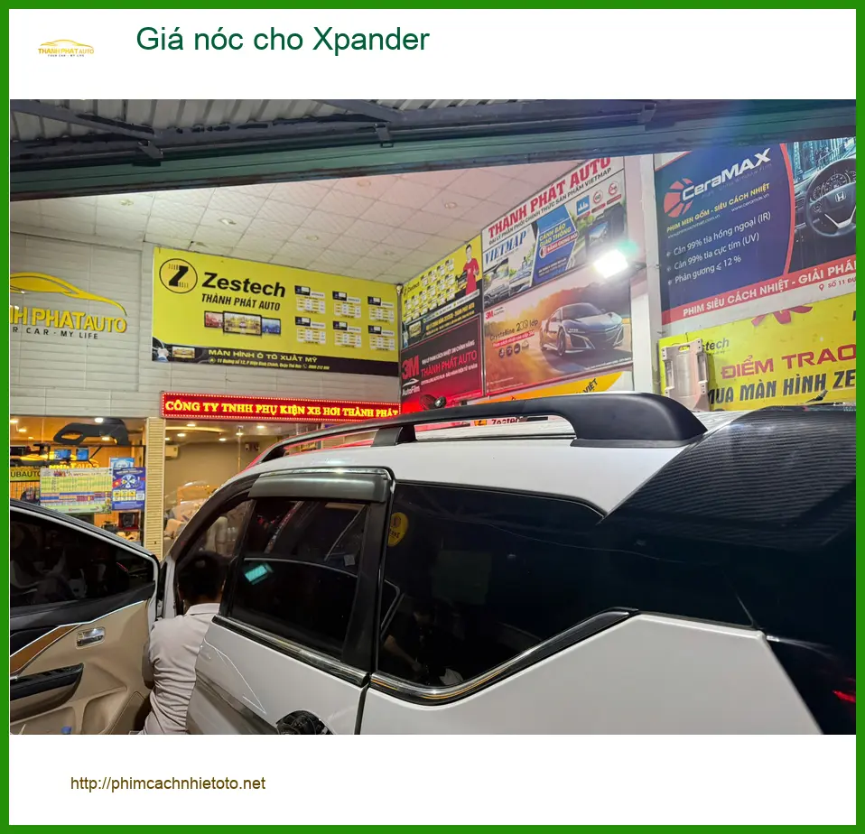 Anh Duy lắp giá nóc cho Xpander tại Quận 10 để chuẩn bị cho chuyến đi phượt sắp tới ảnh thực tế 2