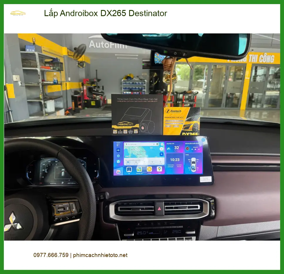 Anh Khải lắp Androibox DX265 Destinator cho Kona tại Bình Chánh ảnh thực tế 3