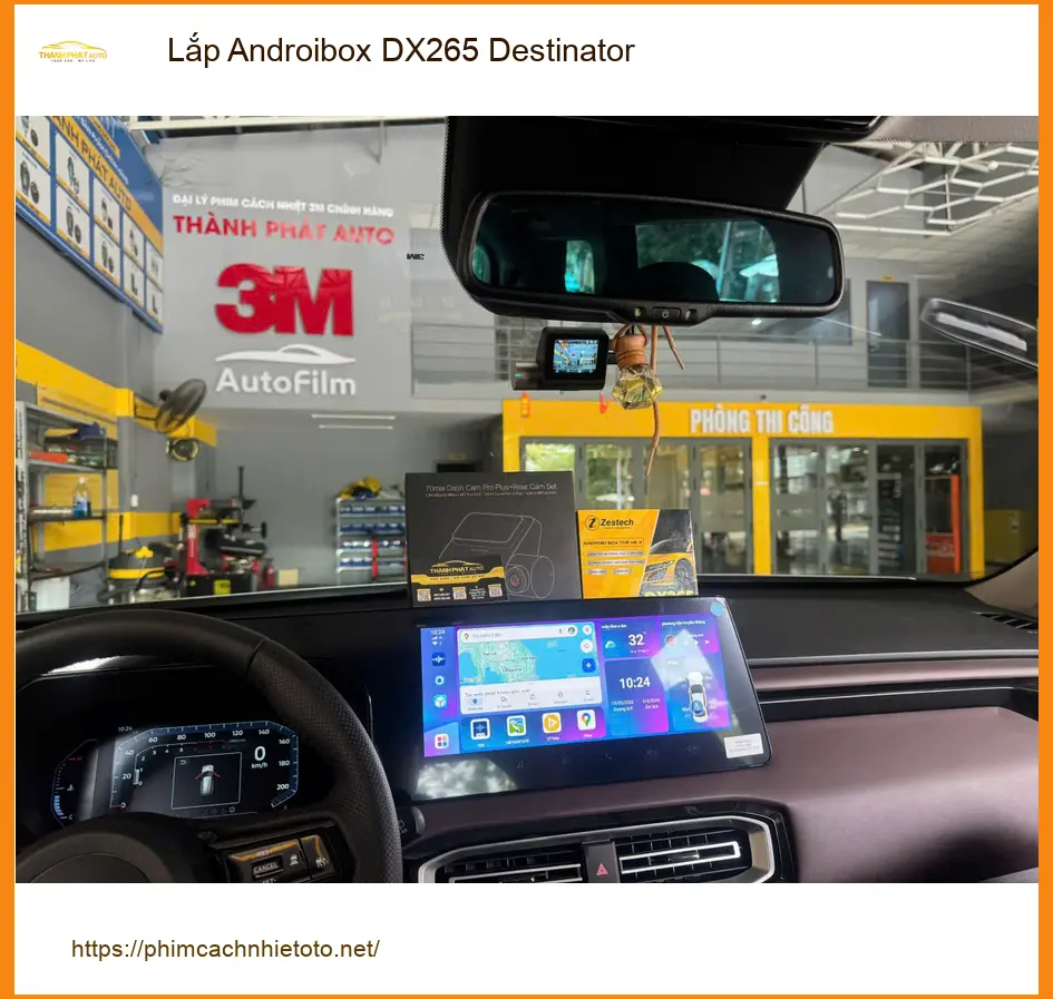 Anh Duy Khang lắp Androibox DX265 Destinator tại Quận 11