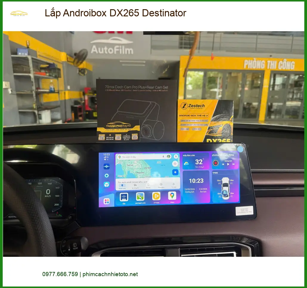 Anh Quang lắp Androibox DX265 Destinator cho Hyundai Elantra tại Quận 3 ảnh thực tế 3