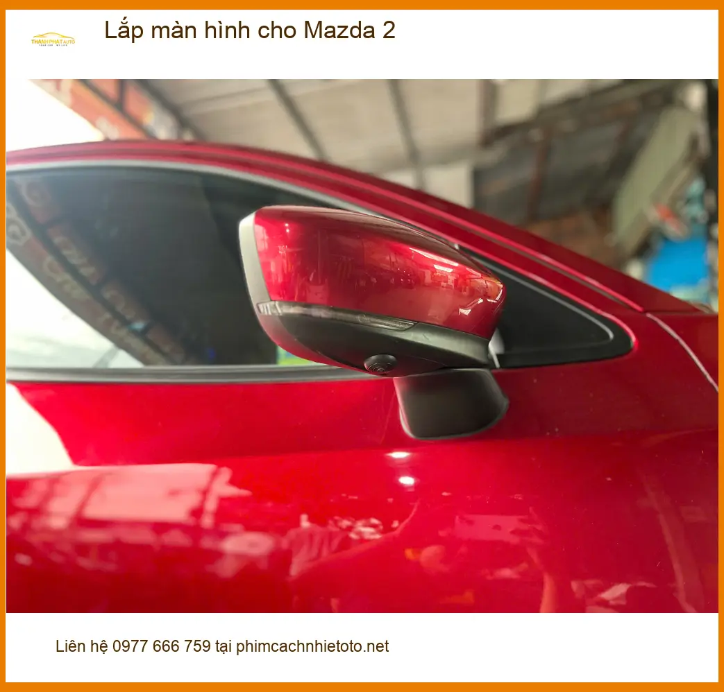 Anh Khải lắp màn hình cho Mazda 2 tại Thủ Đức tìm trung tâm uy tín ảnh thực tế 2