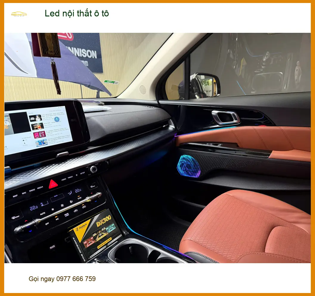 Anh Minh lắp Led nội thất ô tô Toyota Vios tại Quận 10 làm mới nội thất. ảnh thực tế 2