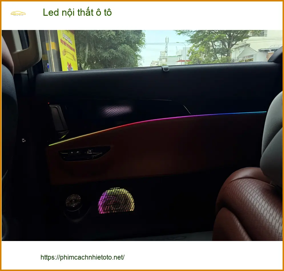 Anh Minh lắp Led nội thất ô tô Toyota Vios tại Quận 10 làm mới nội thất. ảnh thực tế 4