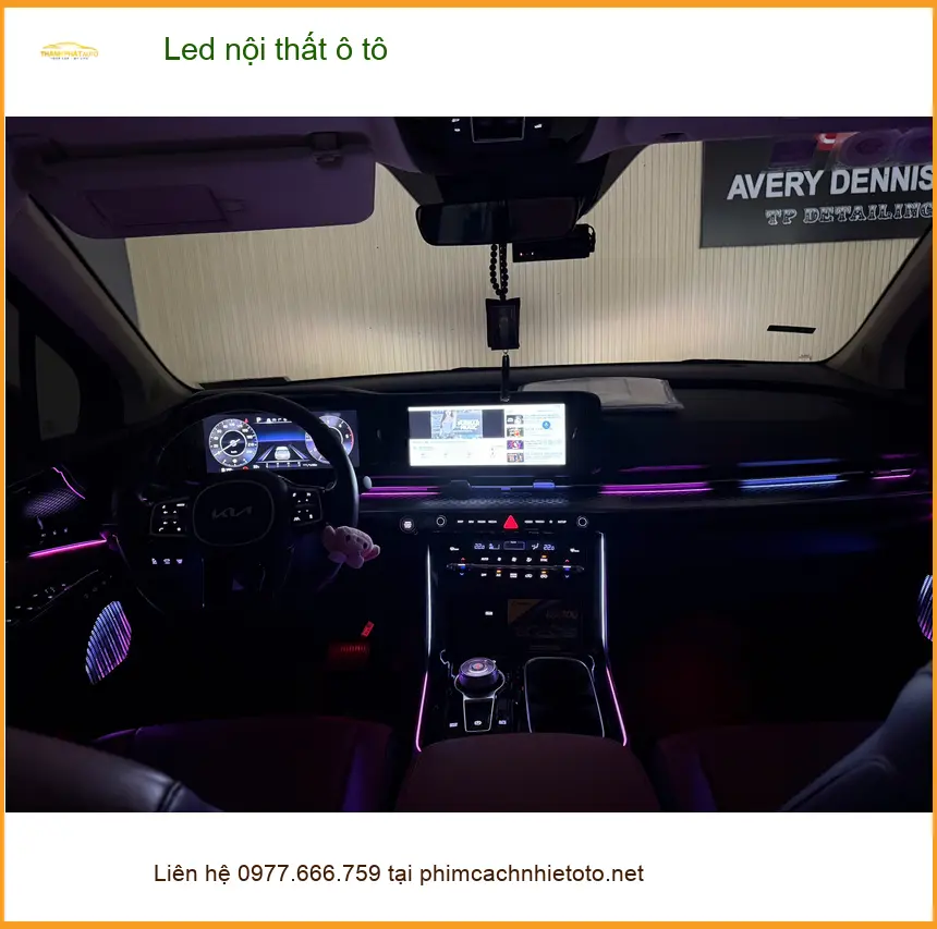 Anh Minh lắp Led nội thất ô tô Toyota Vios tại Quận 10 làm mới nội thất. ảnh thực tế 5