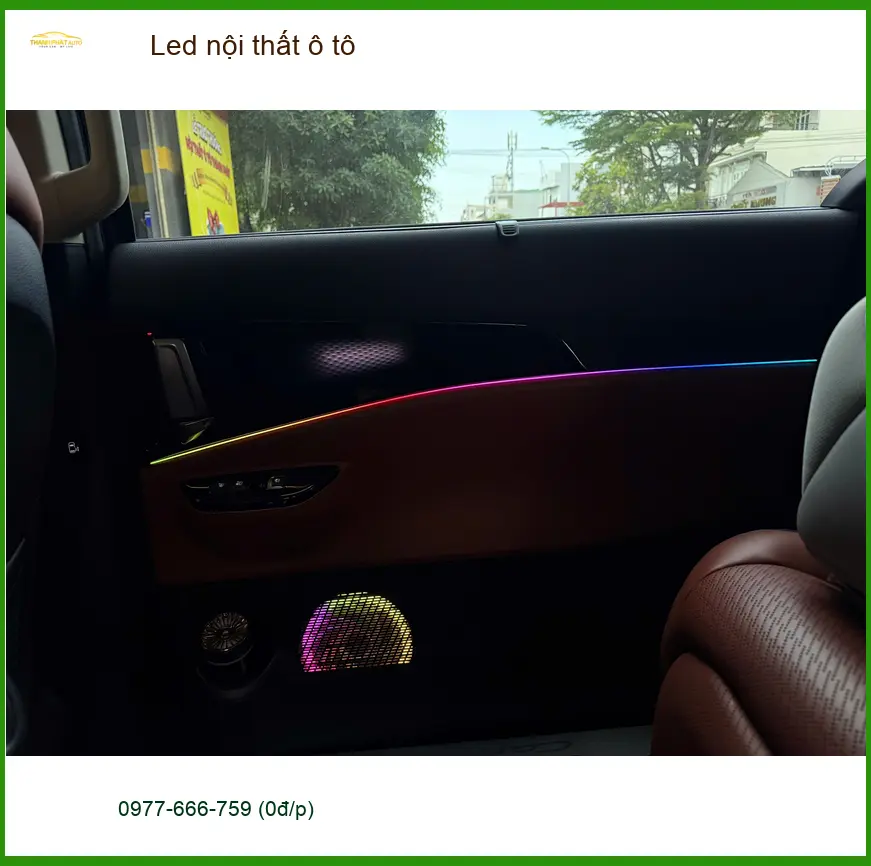 Anh Tùng lắp Led nội thất ô tô cho Honda Civic ở Quận 3, tăng vẻ sang trọng ảnh thực tế 5