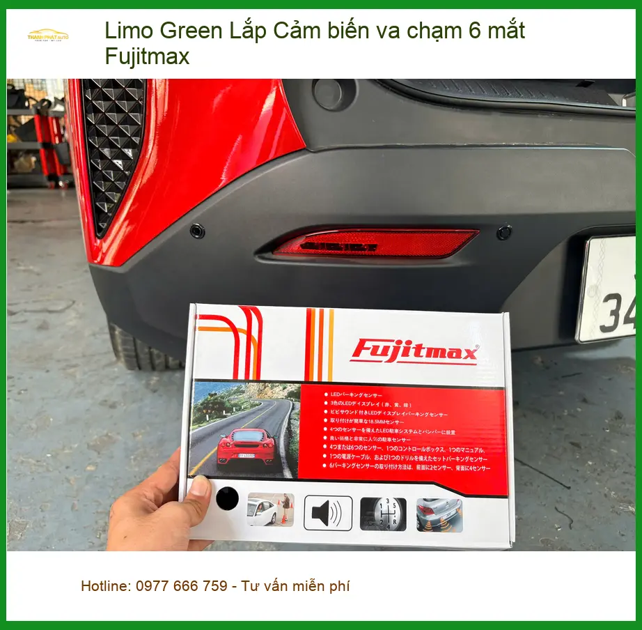 Anh Quang lắp Cảm biến va chạm 6 mắt Fujitmax cho Xpander Cross ở Quận 9 ảnh thực tế 4