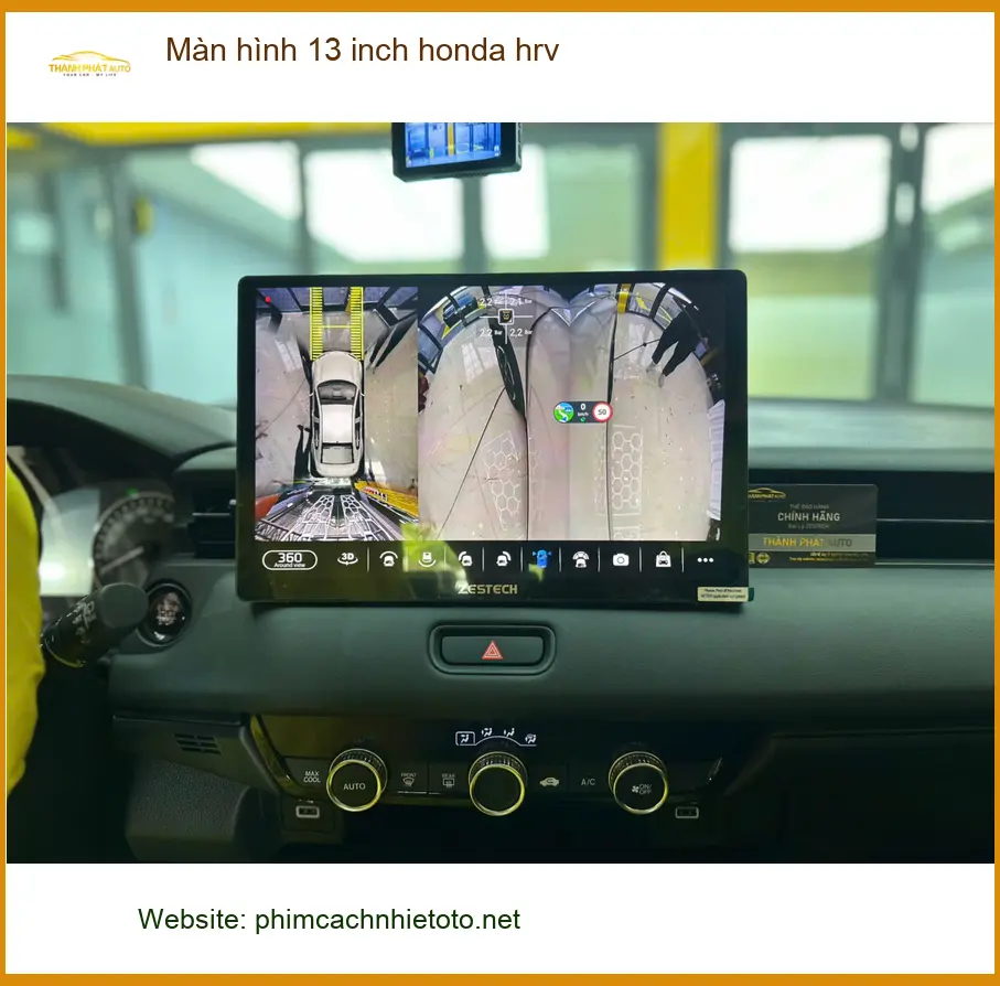 Chị Thảo lắp màn hình 13 inch Honda HR-V tại Quận 2 để nâng tầm trải nghiệm lái ảnh thực tế 2
