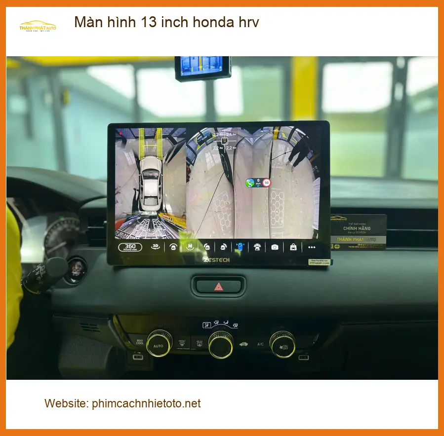 Chị Thảo lắp màn hình 13 inch cho Honda HR-V tại Quận 4 để nâng cao trải nghiệm giải trí ảnh thực tế 4