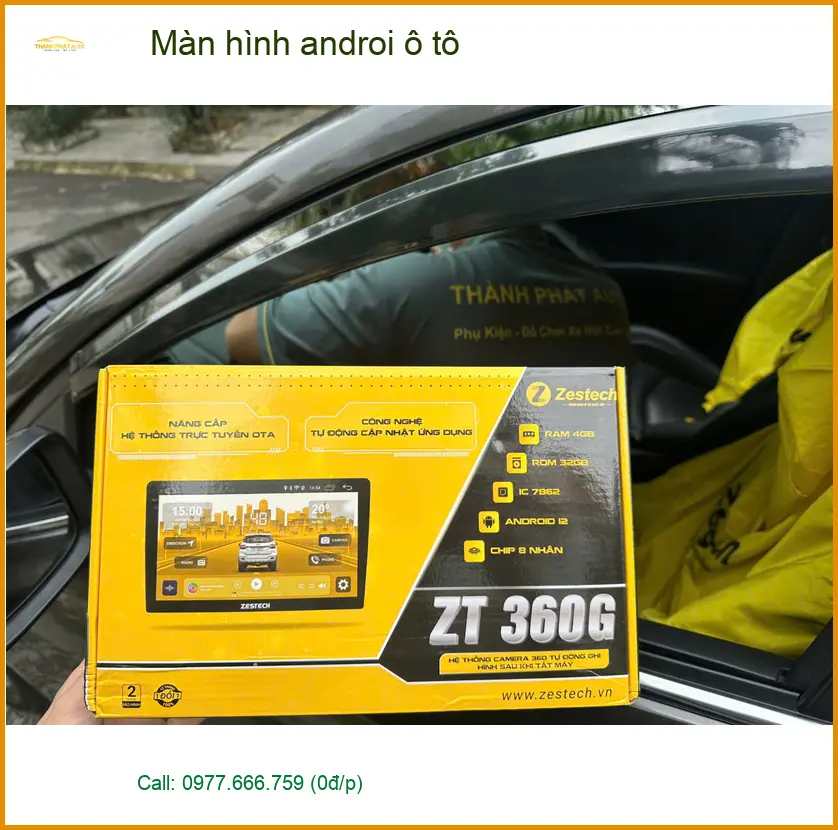 Anh Minh nâng cấp Màn hình Android ô tô cho Hyundai Accent tại Quận Thủ Đức ảnh thực tế 3